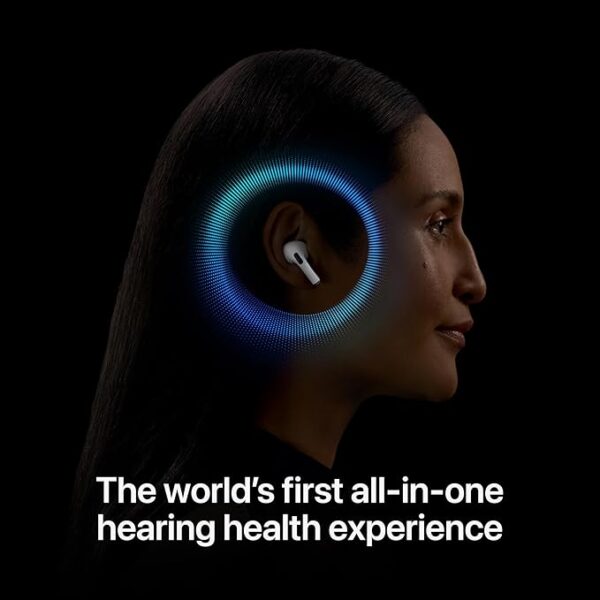 Apple AirPods Pro 2 Wireless Earbuds, Active Noise Cancellation, Hearing Aid Feature, Bluetooth Headphones, Transparency, Personalized Spatial Audio, High-Fidelity Sound, H2 Chip, USB-C Charging - Image 3